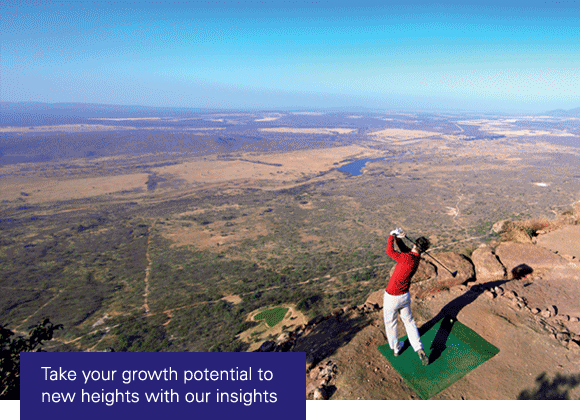 Take your growth potential to new heights with our insights