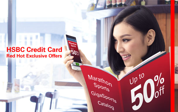 HSBC Credit Card Red Hot Exclusive Offers