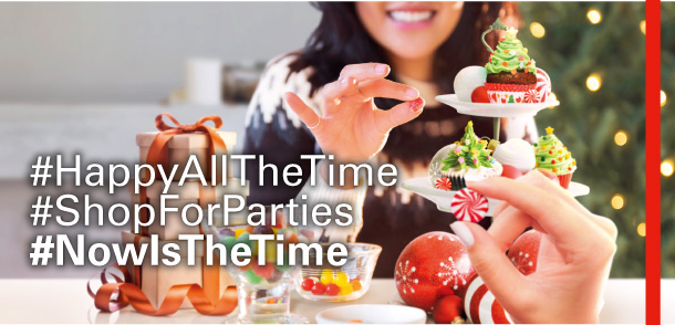 #HappyAllTheTime 
#ShopForParties 
#NowIsTheTime 
