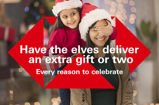 Have the elves deliver an extra gift or two