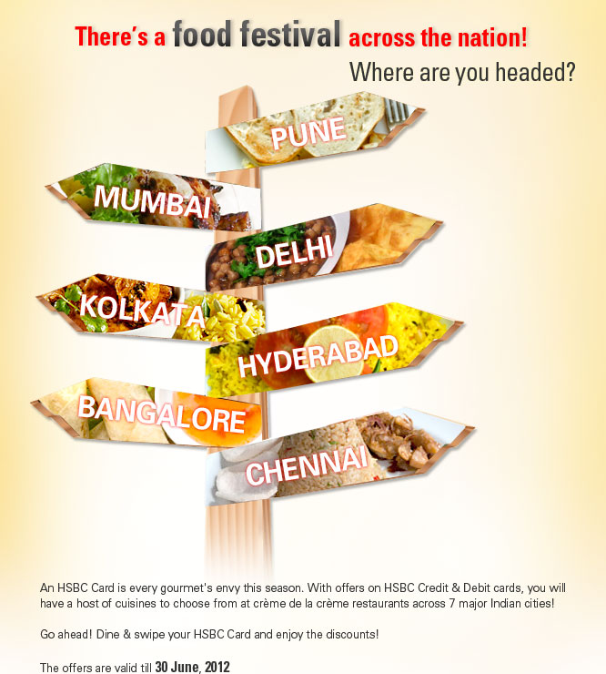 There's a food festival across the nation! Where are you headed?