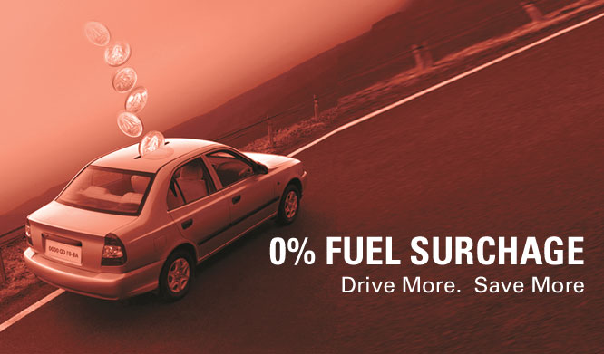 0% FUEL SURCHAGE Drive More. Save More