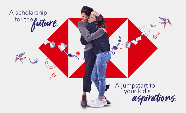 A Scholarship for the future. A jumpstart to your kid's aspirations.