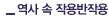 역사 속 작용반작용