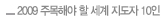 2009 주목해야 할 세계 지도자 10인