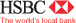 HSBC  The world's local bank