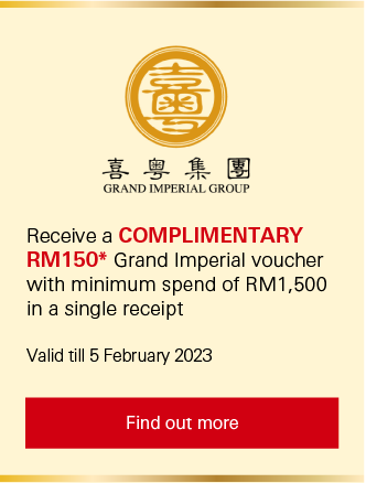 Find out more about Grand Imperial offer