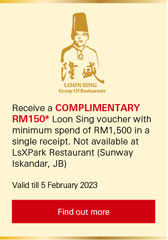 Find out more about Loon Sing offer