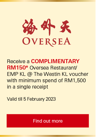 Find out more about Overseas Restaurant offer