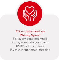 1% contribution on Charity Spend