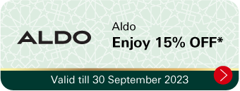 Find out more about Aldo offer