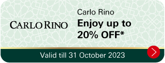 Find out more about Carlo Rino offer