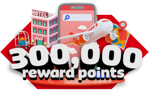 300000 reward points