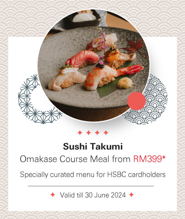 Offer by Sushi Takumi