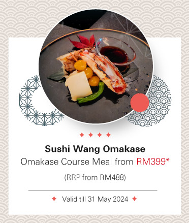 Offer by Sushi Wang Omakase