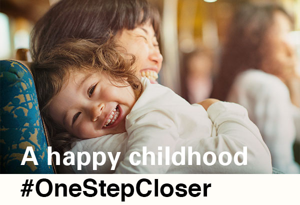 A happy childhood
