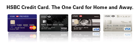 HSBC Credit Cards. The One Card for Home and Away.