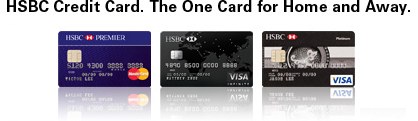 HSBC Credit Card. The One Card for Home and Away.