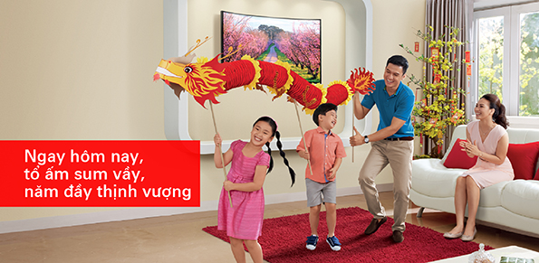 Ngay hôm nay, tổ ấm sum vầy, năm đầy thịnh vượng