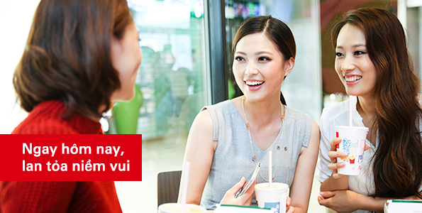 Ngay hôm nay, lan tỏa niềm vui